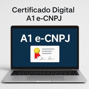Certificado Digital eCNPJ A1 - validade 12 meses